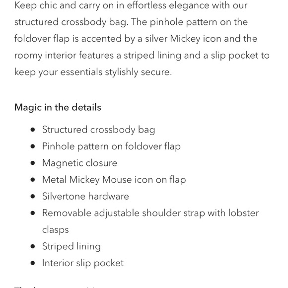 Disney Japan, Mickey Mouse, Crossbody, handbag purse. - Picture 10 of 12